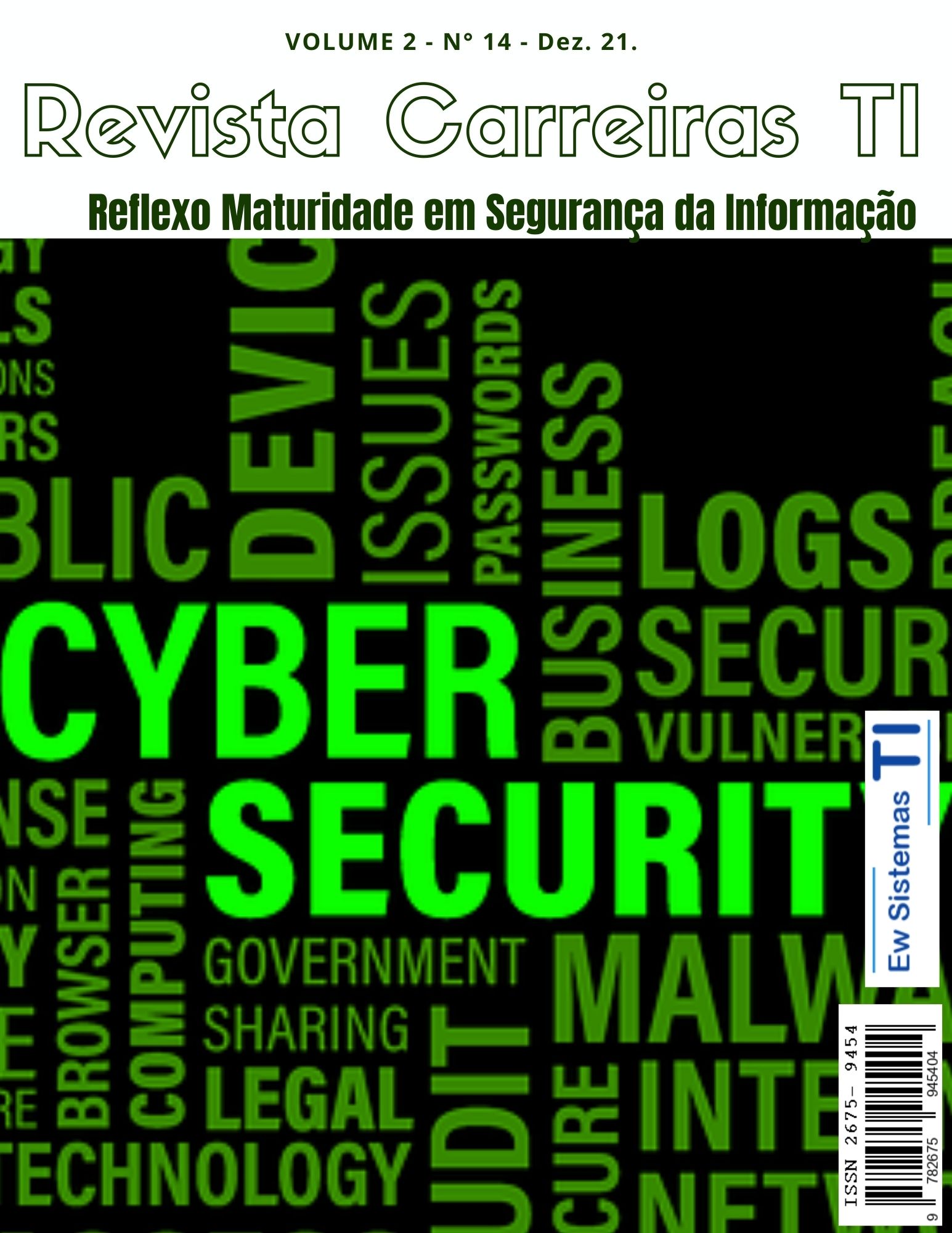 Capa Volume 2 – N° 14 – Dez. 21